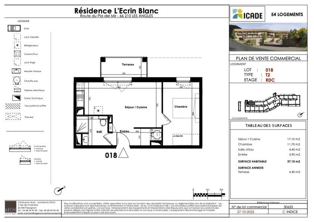 Appartement T2 LES ANGLES (66210) L'Agence M.